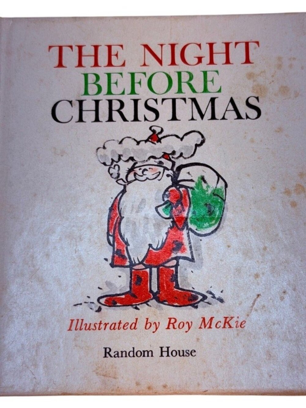 Vintage 1963 "The Night Before Christmas" Ray Mckie Illustrated